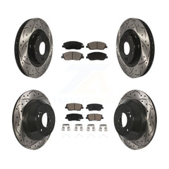 Transit Auto KDC-100470 Disc Brake Kit for 2017-2019 Hyundai Santa Fe, Hyundai Santa Fe XL - Front and Rear product image