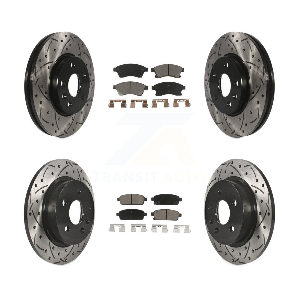 Transit Auto KDC-100471 Disc Brake Kit for 2011-2017 Chevrolet Cruze Limited, Chevrolet Sonic, Chevrolet Cruze - Front and Rear product image