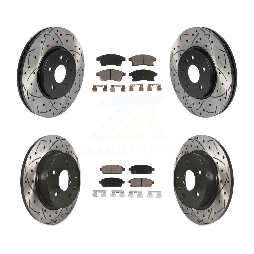 Transit Auto KDC-100473 Disc Brake Kit for 2013-2014 Chevrolet Sonic - Front and Rear product image