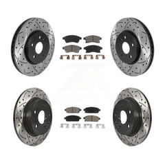 Transit Auto KDC-100473 Disc Brake Kit for 2013-2014 Chevrolet Sonic - Front and Rear product image