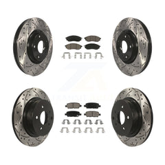 Transit Auto KDC-100475 Disc Brake Kit for 2005-2015 INFINITI Q40, INFINITI QX50, INFINITI EX37 & more - Front and Rear product image