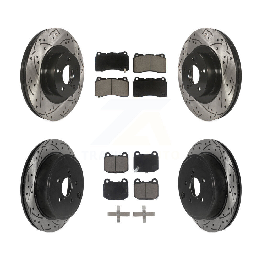 Transit Auto KDC-100476 Disc Brake Kit for 2019 Toyota 86 - Front and Rear product image