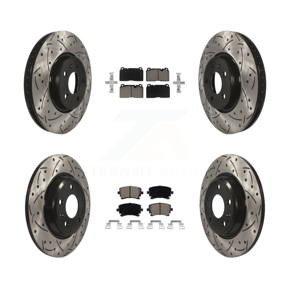 Transit Auto KDC-100478 Disc Brake Kit for 2016 Audi Q5 - Front and Rear product image