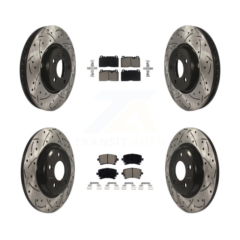 Transit Auto KDC-100478 Disc Brake Kit for 2016 Audi Q5 - Front and Rear product image