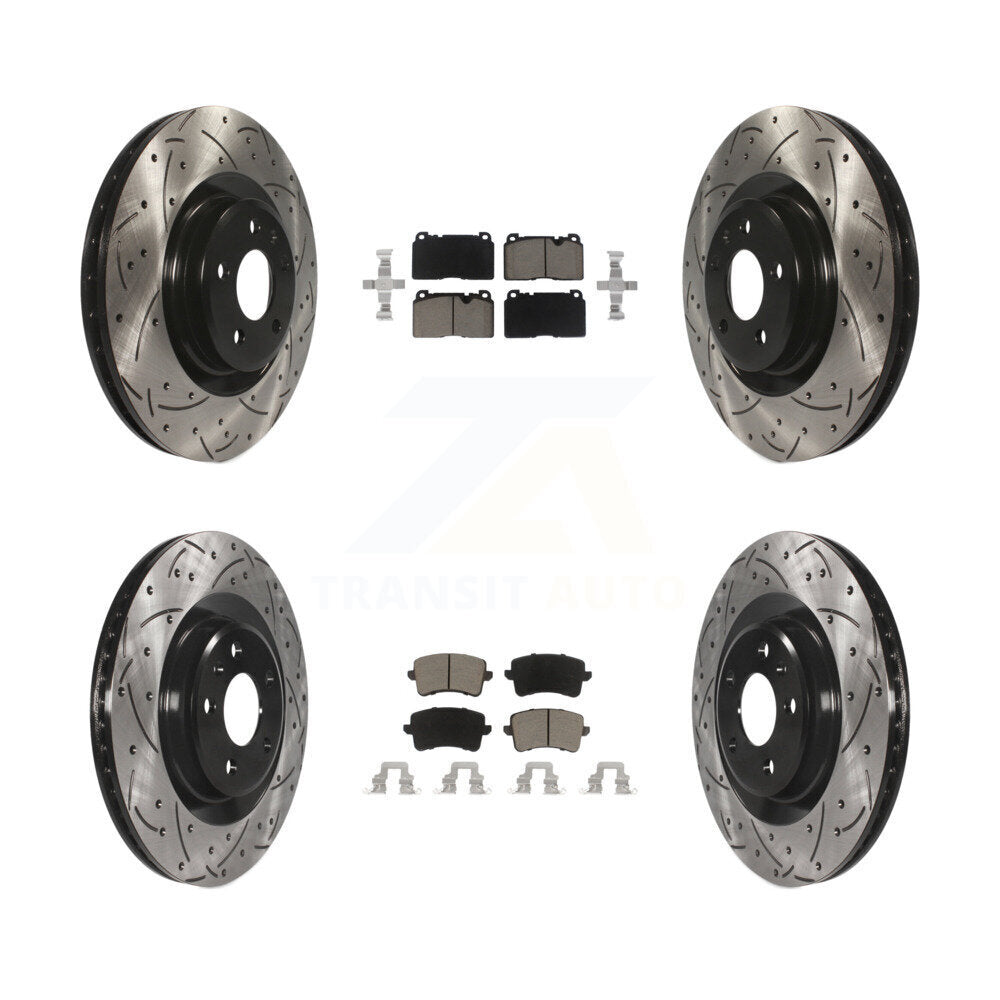 Transit Auto KDC-100479 Disc Brake Kit for 2013-2017 Audi Q5 - Front and Rear product image