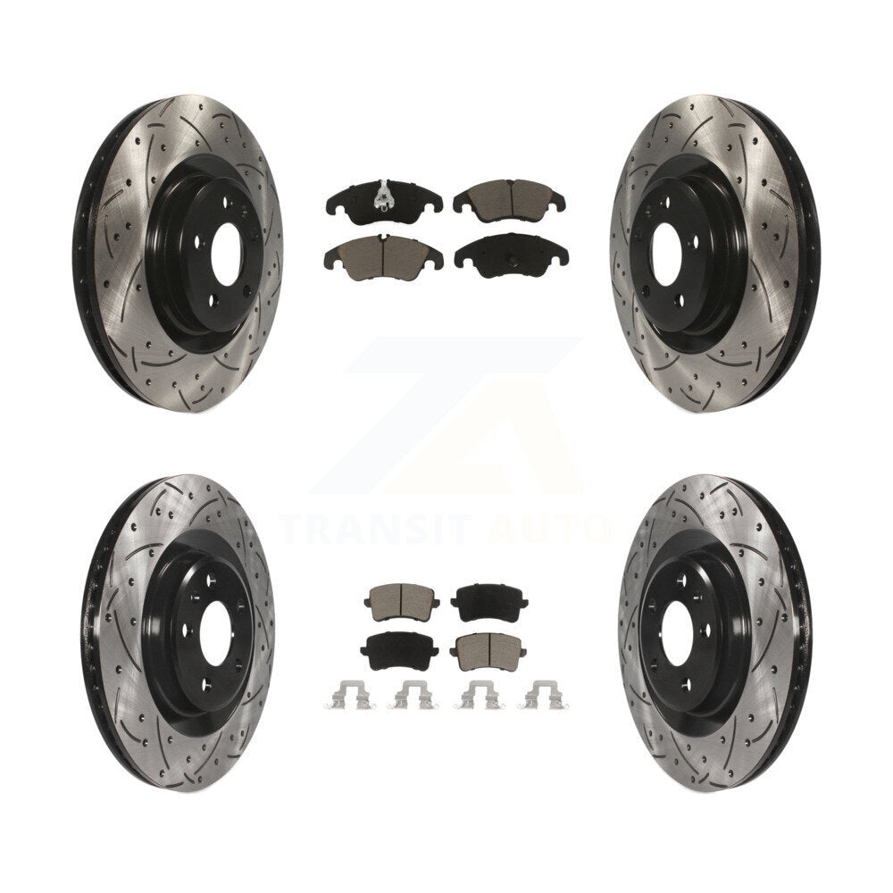 Transit Auto KDC-100480 Disc Brake Kit for 2011-2017 Audi Q5, Audi S5, Audi S4 - Front and Rear product image