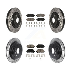 Transit Auto KDC-100481 Disc Brake Kit for 2016-2024 Honda Ridgeline, Honda Pilot - Front and Rear product image