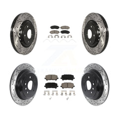 Transit Auto KDC-100482 Disc Brake Kit for 2019-2024 Honda Passport - Front and Rear product image