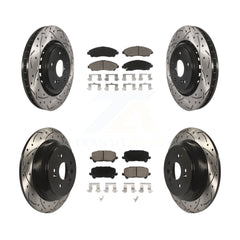Transit Auto KDC-100483 Disc Brake Kit for 2014-2016 Acura MDX - Front and Rear product image