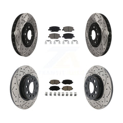 Transit Auto KDC-100484 Disc Brake Kit for 2015-2022 Fiat 500X, Jeep Renegade - Front and Rear product image