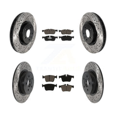 Transit Auto KDC-100486 Disc Brake Kit for 2016-2019 Land Rover Range Rover Evoque - Front and Rear product image