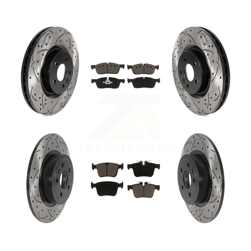 Transit Auto KDC-100486 Disc Brake Kit for 2016-2019 Land Rover Range Rover Evoque - Front and Rear product image