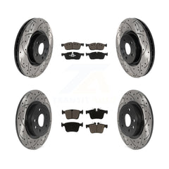 Transit Auto KDC-100487 Disc Brake Kit for 2015-2019 Jaguar E-Pace, Land Rover Discovery Sport - Front and Rear product image