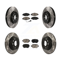 Transit Auto KDC-100491 Disc Brake Kit for 2015-2021 Volkswagen Golf, Volkswagen Golf SportWagen - Front and Rear product image
