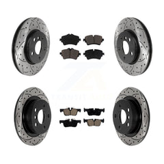 Transit Auto KDC-100498 Disc Brake Kit for 2016-2019 Mini Cooper Clubman - Front and Rear product image