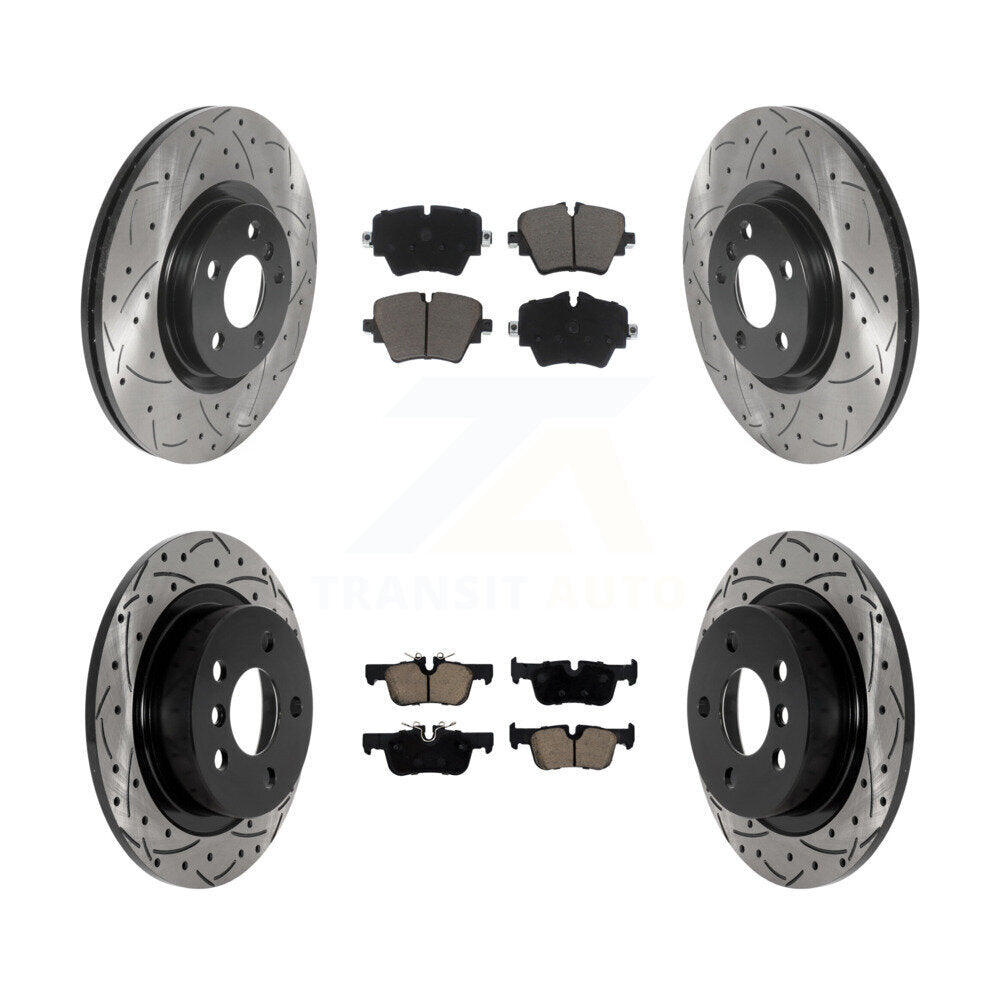 Transit Auto KDC-100499 Disc Brake Kit for 2017-2022 Mini Cooper Countryman - Front and Rear product image