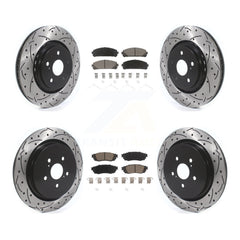 Transit Auto KDC-100500 Disc Brake Kit for 2016-2022 Lexus RX350, Lexus RX350L, Lexus RX450hL & more - Front and Rear product image