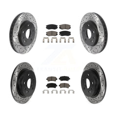Transit Auto KDC-100501 Disc Brake Kit for 2013-2016 Chevrolet Malibu Limited, Chevrolet Malibu - Front and Rear product image