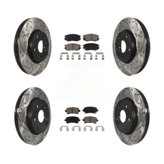 Transit Auto KDC-100502 Disc Brake Kit for 2010-2020 Chevrolet Malibu Limited, Chevrolet Impala, Chevrolet Malibu & more - Front and Rear product image