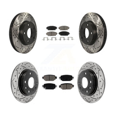Transit Auto KDC-100503 Disc Brake Kit for 2019-2022 Mazda CX-3 - Front and Rear product image