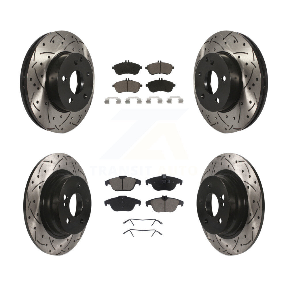 Transit Auto KDC-100506 Disc Brake Kit for 2008-2011 Mercedes-Benz C250, Mercedes-Benz C230 - Front and Rear product image