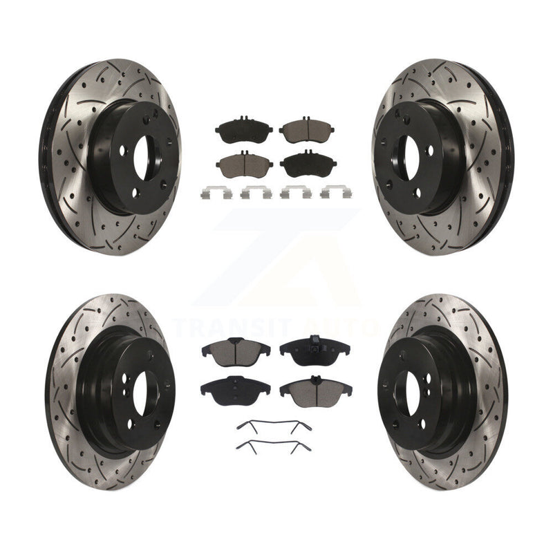 Transit Auto KDC-100506 Disc Brake Kit for 2008-2011 Mercedes-Benz C250, Mercedes-Benz C230 - Front and Rear product image