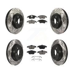 Transit Auto KDC-100507 Disc Brake Kit for 2008-2015 Mercedes-Benz C300, Mercedes-Benz E350, Mercedes-Benz C350 - Front and Rear product image