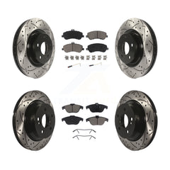 Transit Auto KDC-100508 Disc Brake Kit for 2010-2015 Mercedes-Benz GLK250, Mercedes-Benz GLK350 - Front and Rear product image