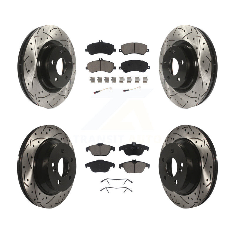 Transit Auto KDC-100508 Disc Brake Kit for 2010-2015 Mercedes-Benz GLK250, Mercedes-Benz GLK350 - Front and Rear product image