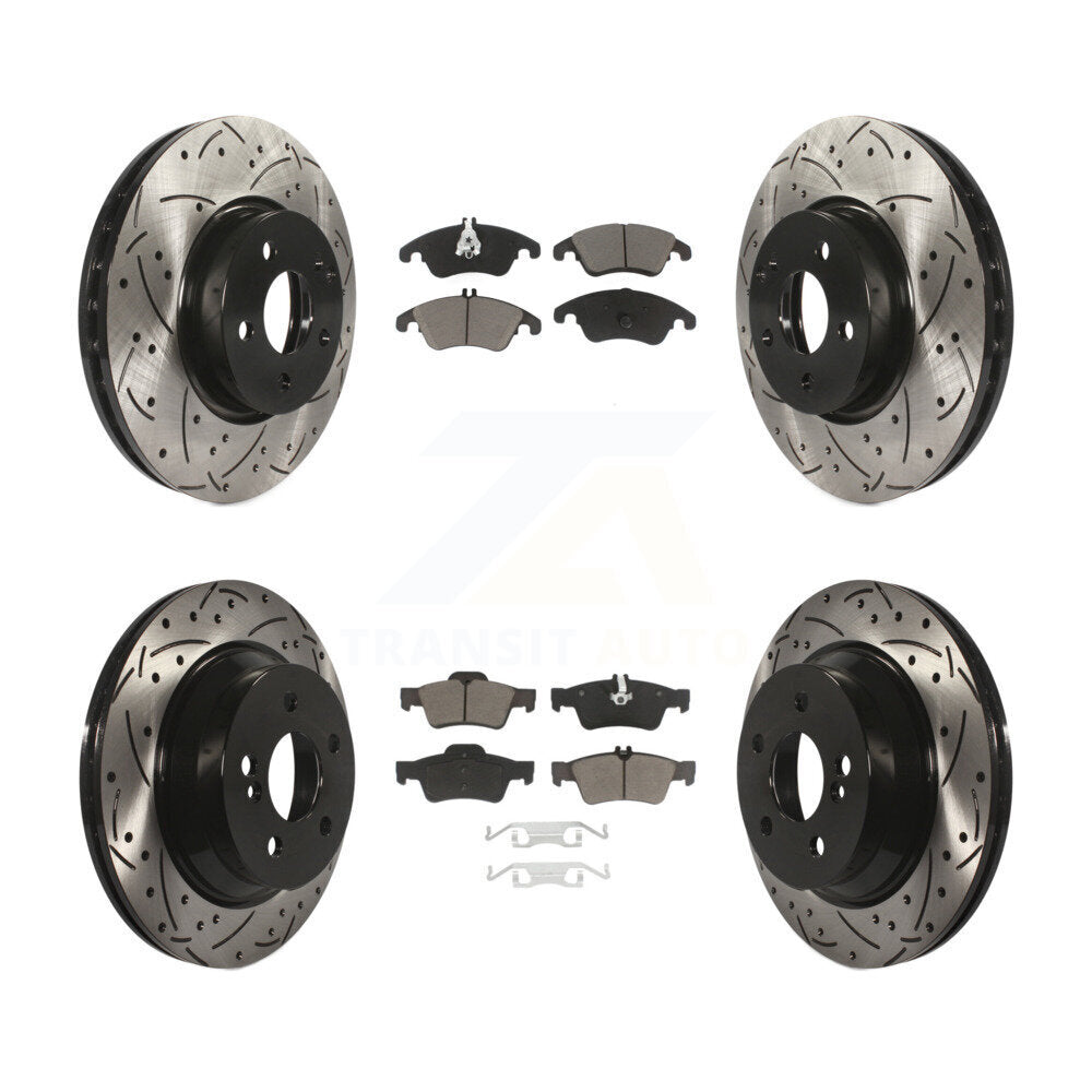 Transit Auto KDC-100509 Disc Brake Kit for 2011-2016 Mercedes-Benz E350, Mercedes-Benz E400 - Front and Rear product image