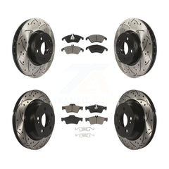 Transit Auto KDC-100509 Disc Brake Kit for 2011-2016 Mercedes-Benz E350, Mercedes-Benz E400 - Front and Rear product image