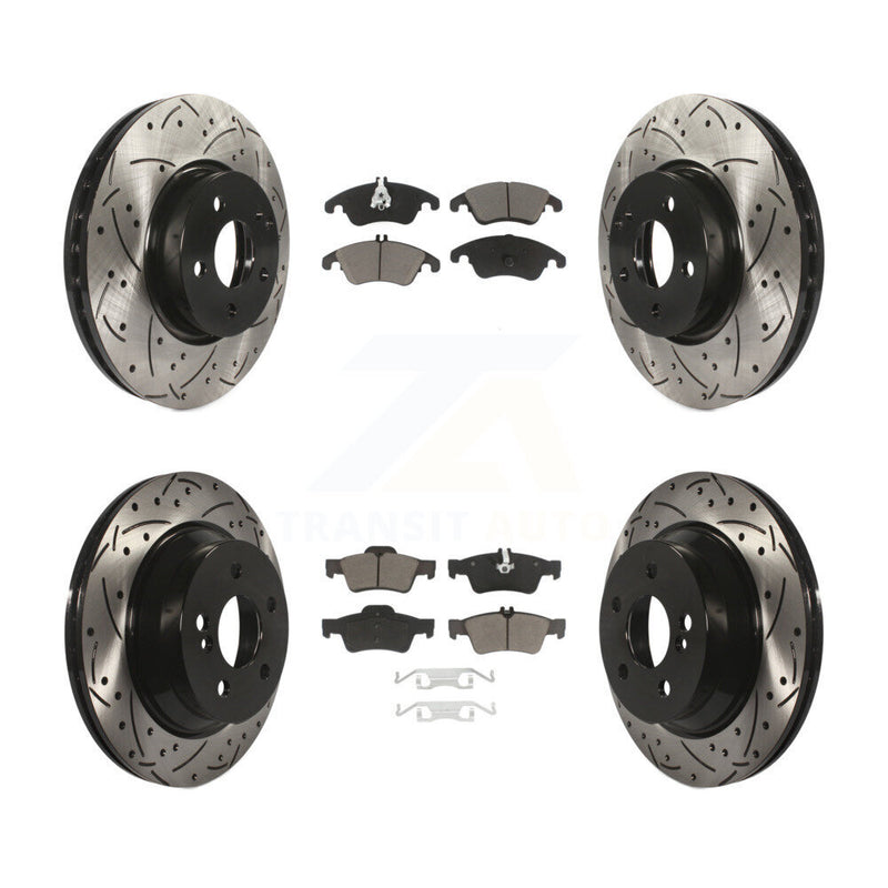 Transit Auto KDC-100509 Disc Brake Kit for 2011-2016 Mercedes-Benz E350, Mercedes-Benz E400 - Front and Rear product image