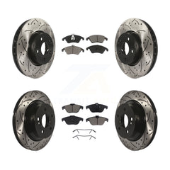Transit Auto KDC-100510 Disc Brake Kit for 2015 Mercedes-Benz E400 - Front and Rear product image