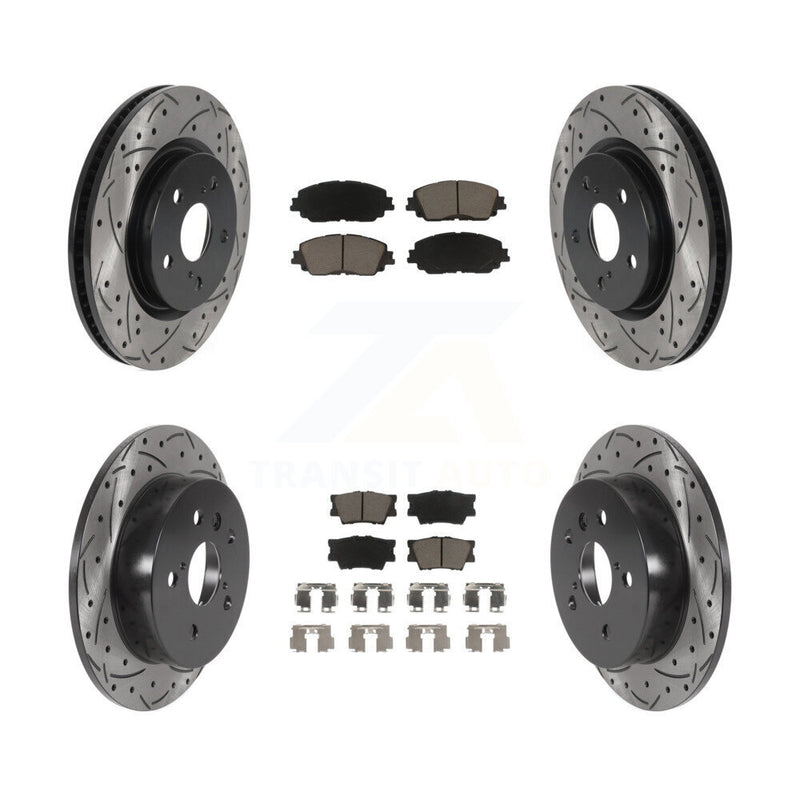 Transit Auto KDC-100511 Disc Brake Kit for 2018-2024 Toyota Camry - Front and Rear product image