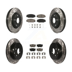 Transit Auto KDC-100514 Disc Brake Kit for 2006-2018 Toyota RAV4 - Front and Rear product image