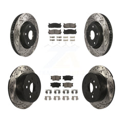 Transit Auto KDC-100515 Disc Brake Kit for 2007-2012 Toyota Avalon, Lexus ES350, Toyota Camry - Front and Rear product image