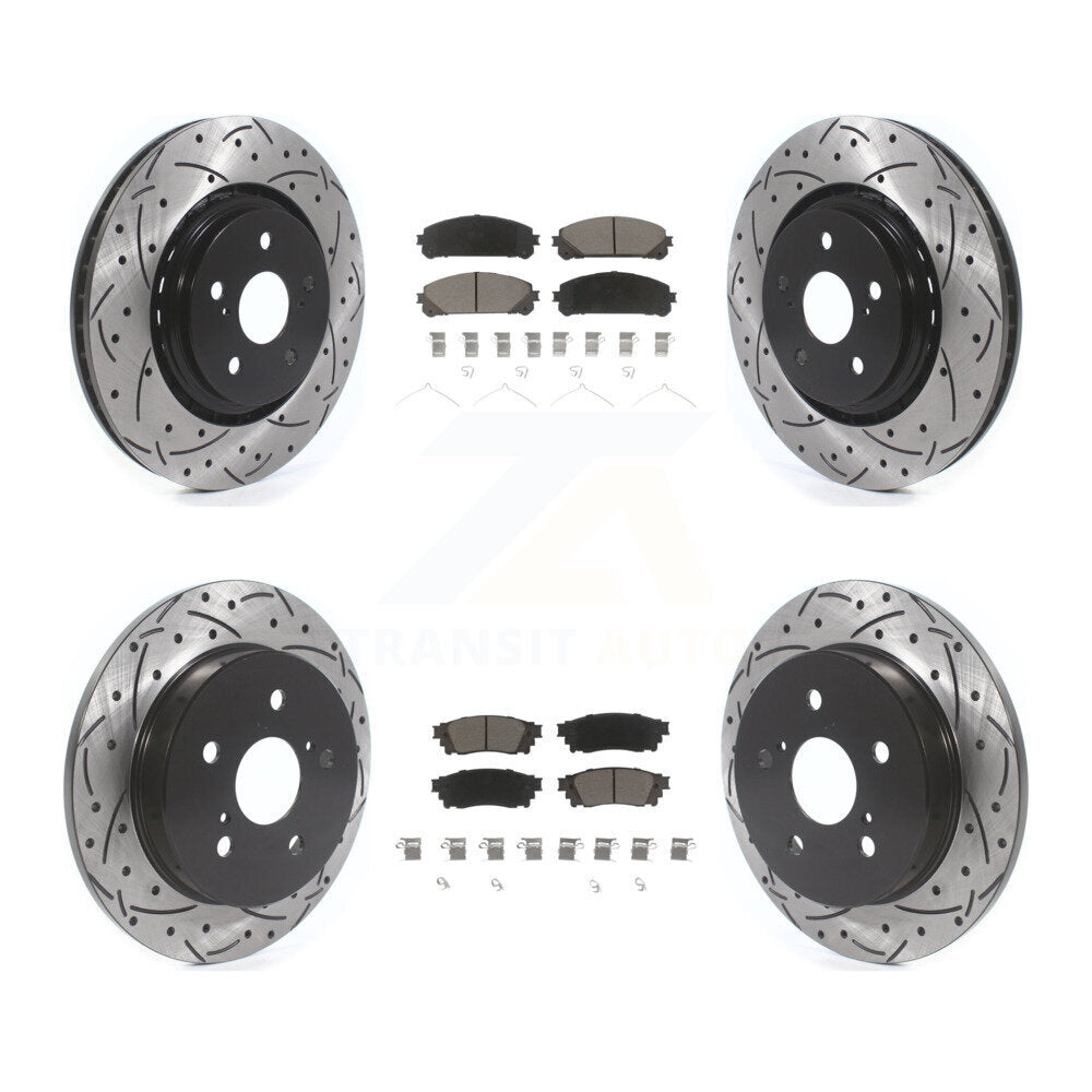 Transit Auto KDC-100517 Disc Brake Kit for 2020-2023 Toyota Camry, Toyota Avalon - Front and Rear product image