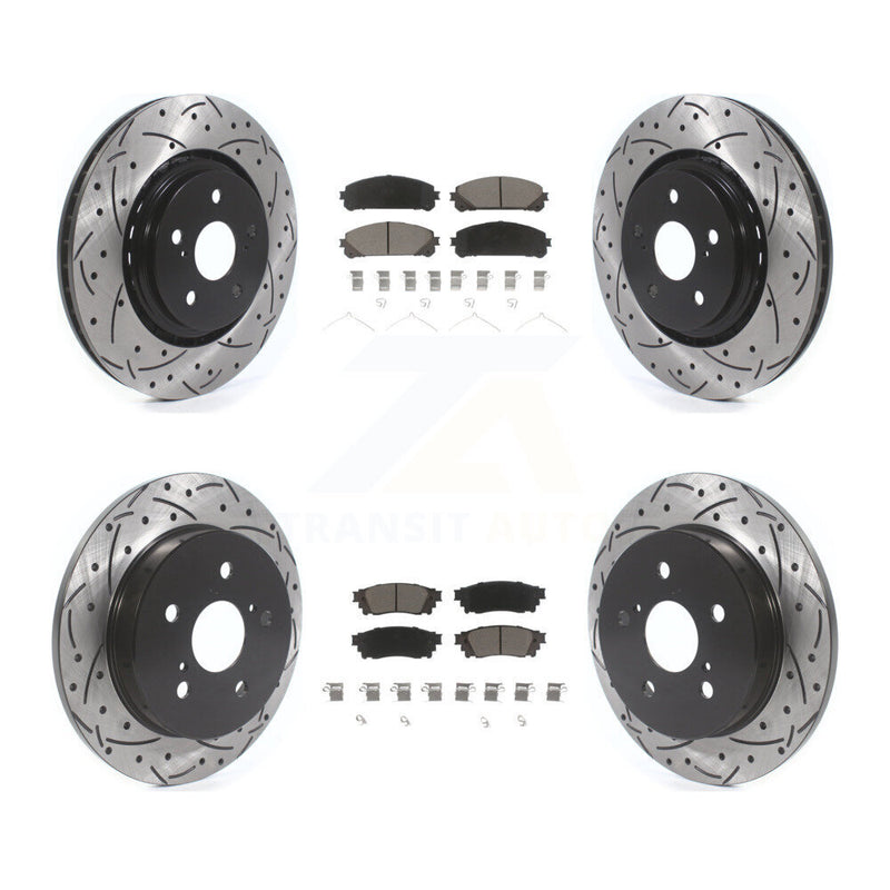 Transit Auto KDC-100517 Disc Brake Kit for 2020-2023 Toyota Camry, Toyota Avalon - Front and Rear product image