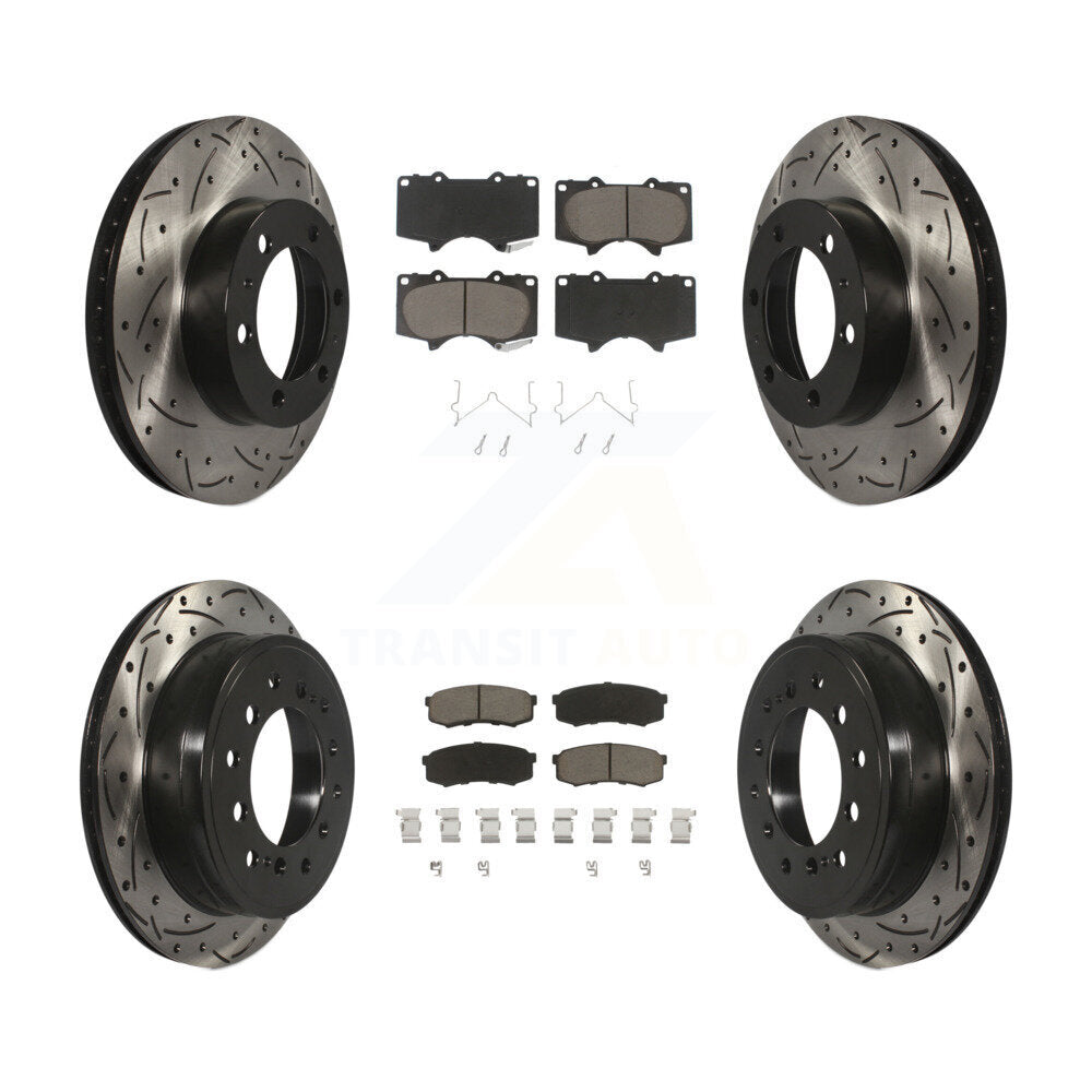 Transit Auto KDC-100520 Disc Brake Kit for 2010-2014 Toyota FJ Cruiser - Front and Rear product image