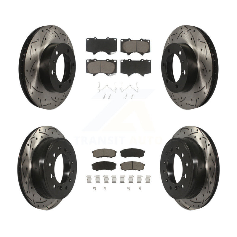 Transit Auto KDC-100520 Disc Brake Kit for 2010-2014 Toyota FJ Cruiser - Front and Rear product image