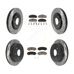 Transit Auto KDC-100521 Disc Brake Kit for 2017-2023 Nissan TITAN - Front and Rear product image