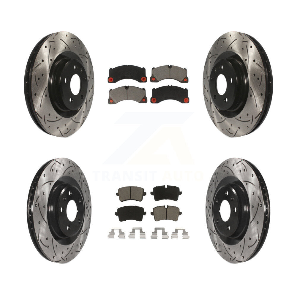Transit Auto KDC-100522 Disc Brake Kit for 2017 Porsche Macan - Front and Rear product image