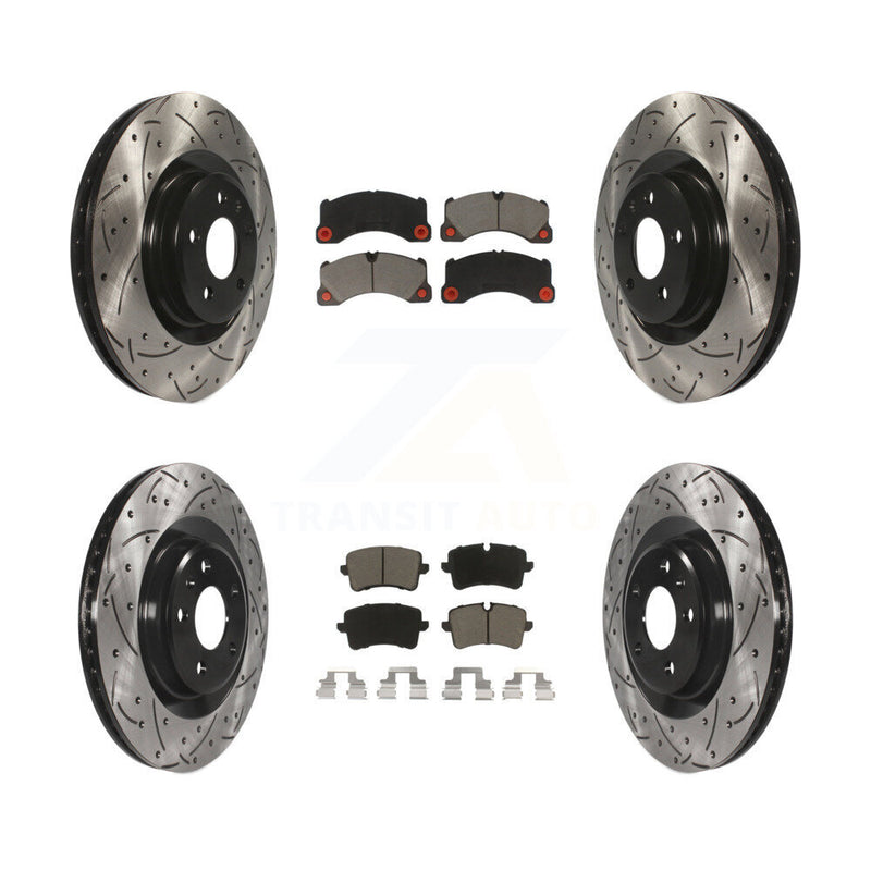 Transit Auto KDC-100522 Disc Brake Kit for 2017 Porsche Macan - Front and Rear product image