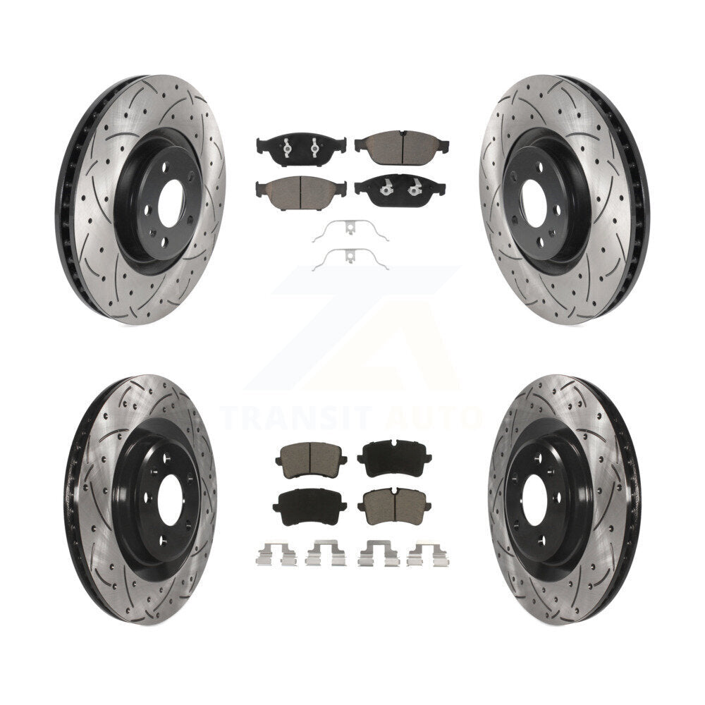 Transit Auto KDC-100524 Disc Brake Kit for 2014-2016 Audi A6 Quattro, Audi A7 Quattro - Front and Rear product image