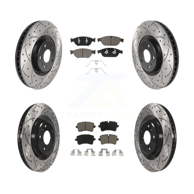 Transit Auto KDC-100524 Disc Brake Kit for 2014-2016 Audi A6 Quattro, Audi A7 Quattro - Front and Rear product image