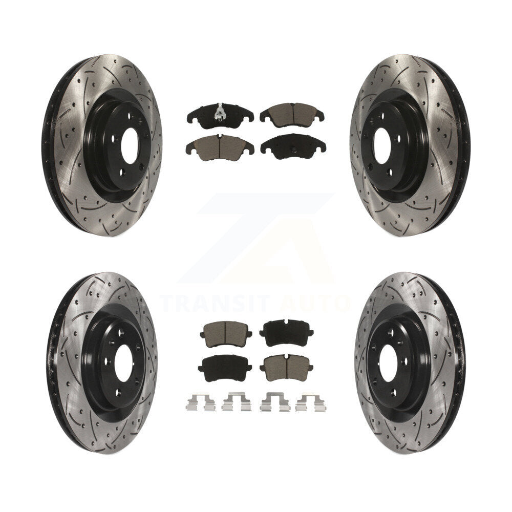 Transit Auto KDC-100525 Disc Brake Kit for 2014-2015 Audi A6, Audi A6 Quattro, Audi A7 Quattro - Front and Rear product image