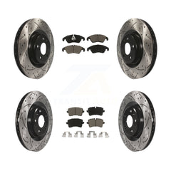 Transit Auto KDC-100525 Disc Brake Kit for 2014-2015 Audi A6, Audi A6 Quattro, Audi A7 Quattro - Front and Rear product image