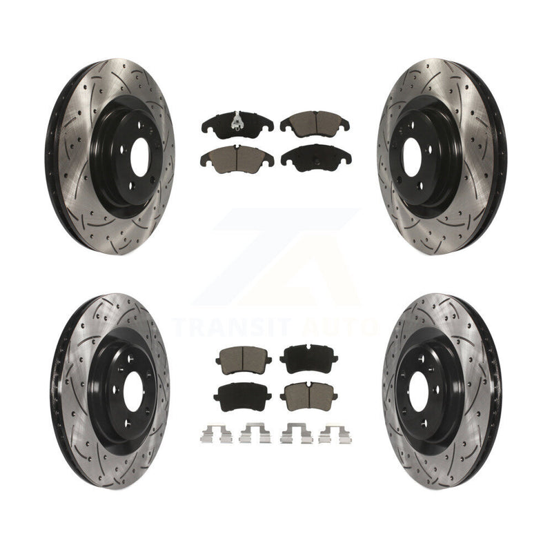 Transit Auto KDC-100525 Disc Brake Kit for 2014-2015 Audi A6, Audi A6 Quattro, Audi A7 Quattro - Front and Rear product image
