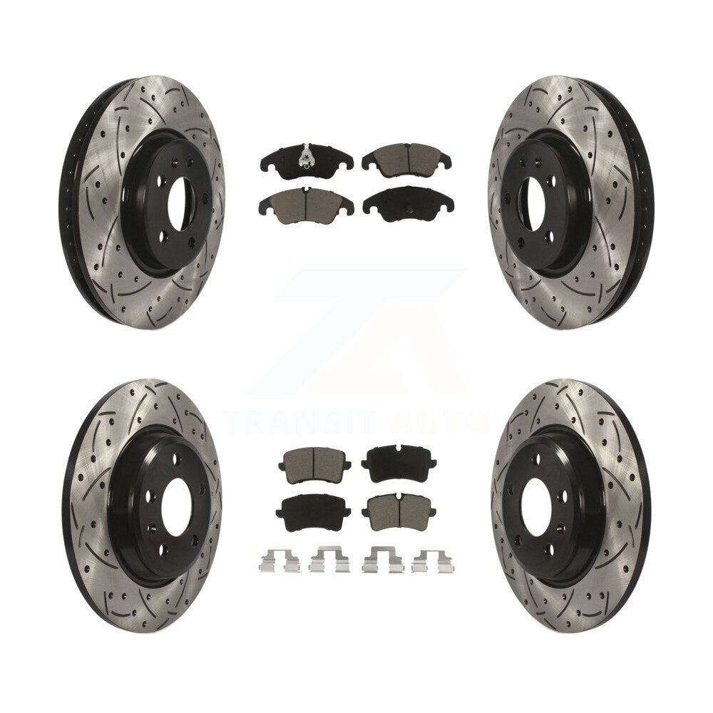 Transit Auto KDC-100526 Disc Brake Kit for 2013 Audi A6 - Front and Rear product image