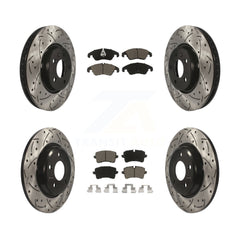 Transit Auto KDC-100526 Disc Brake Kit for 2013 Audi A6 - Front and Rear product image